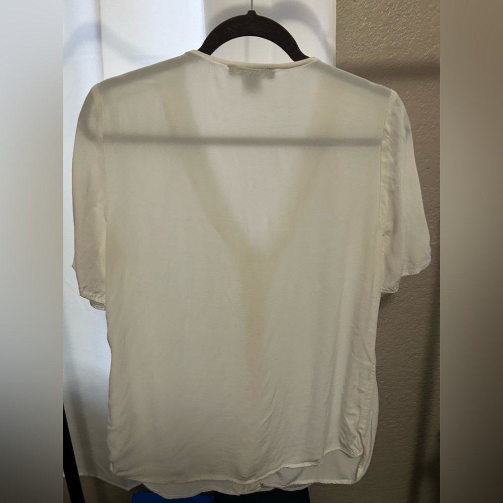 Something Navy Button Down Top - image 3